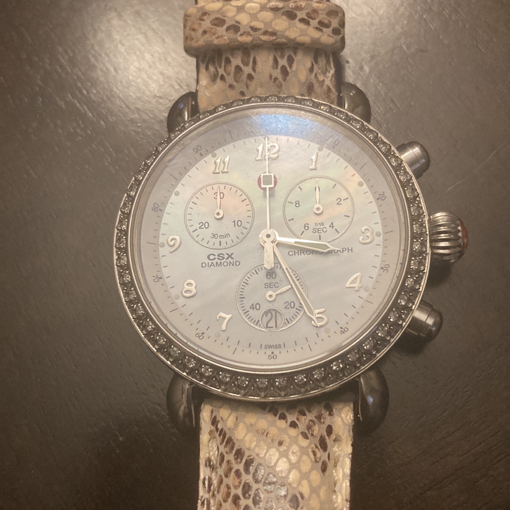 Preowned Michelle Watch With Diamonds